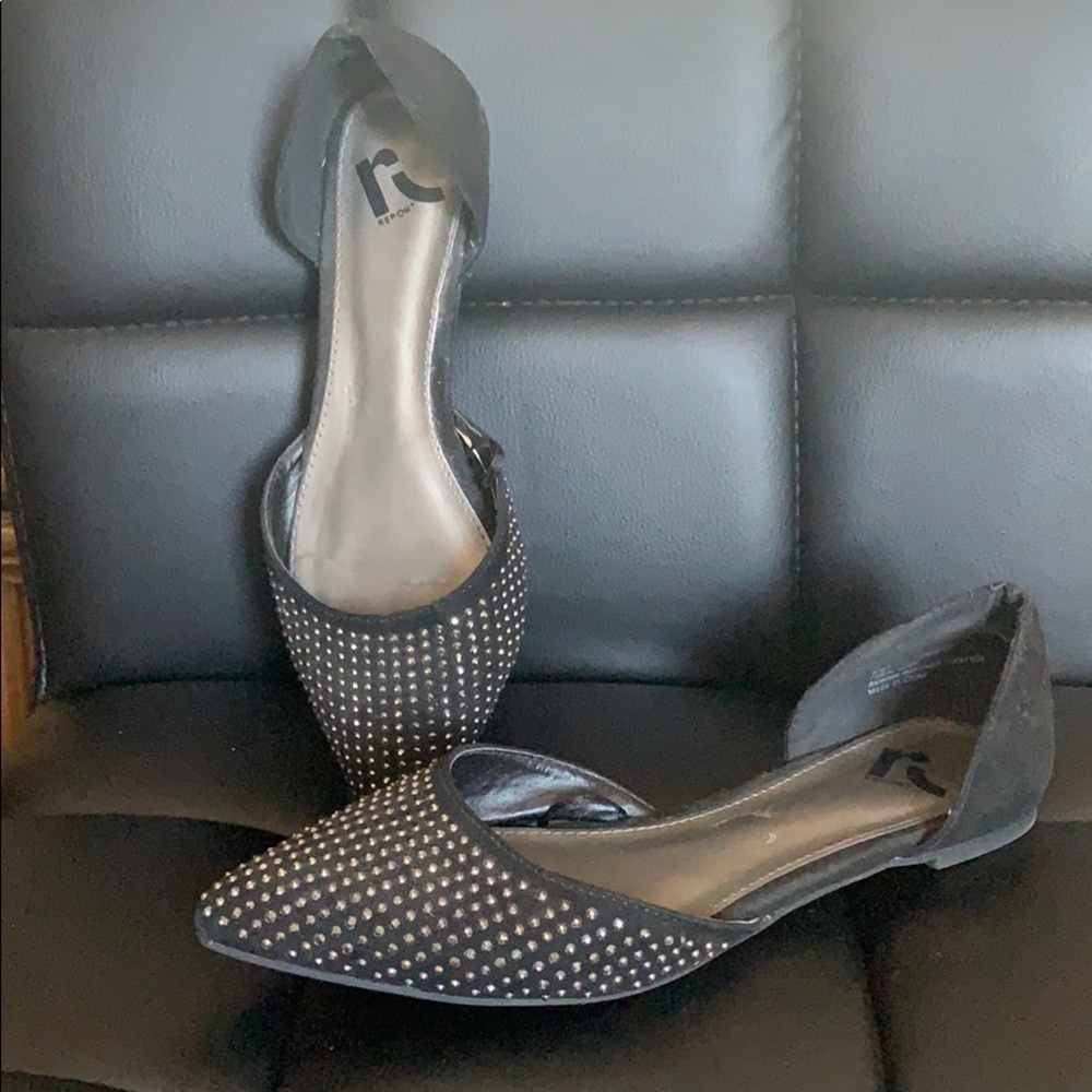 Black flats